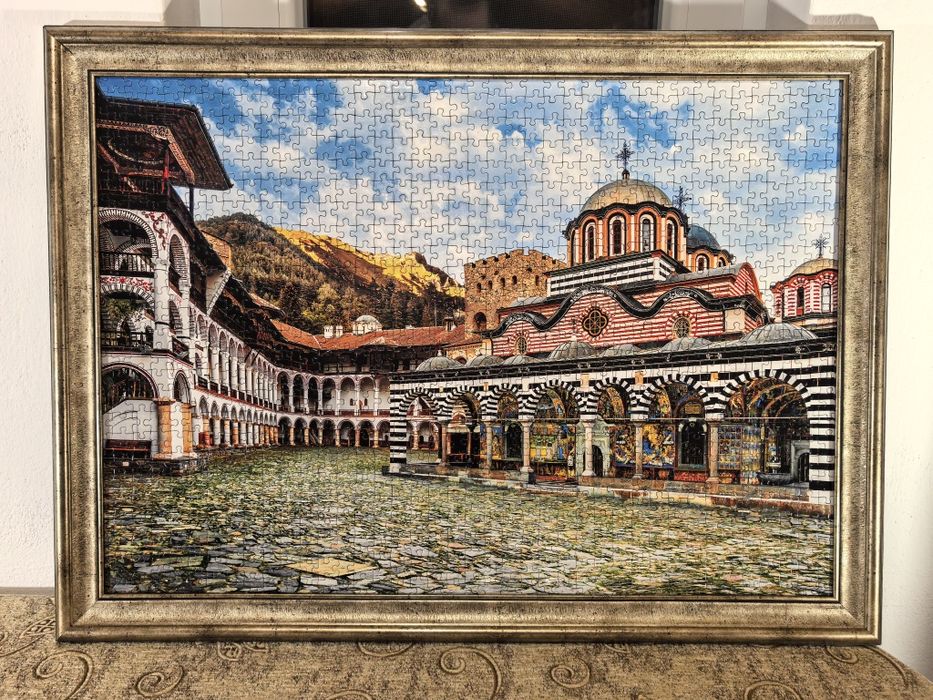 Пъзел , пъзели 1000 части с рамка