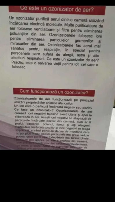 Aparat de ozonat aerul ozon air