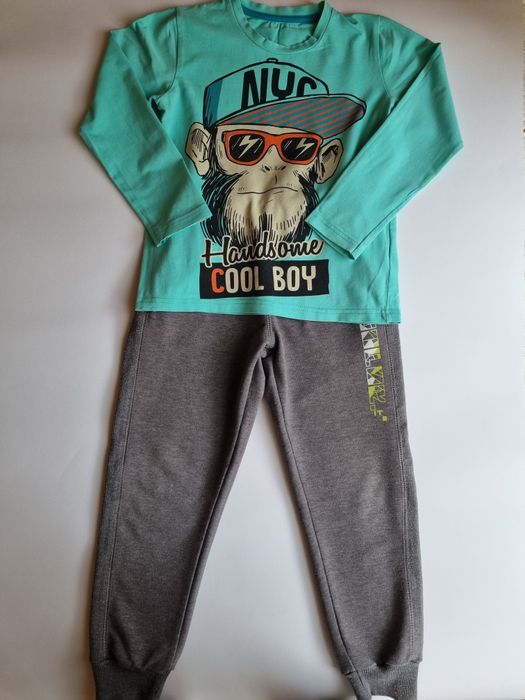 Блуза 122 см. и долнище 116 см., българско производство - маг. "Точици