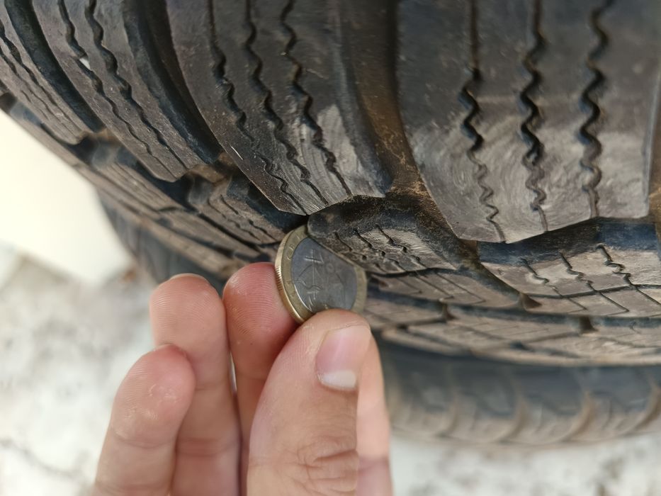 Зимни гуми с оригинални тазове на mercedes