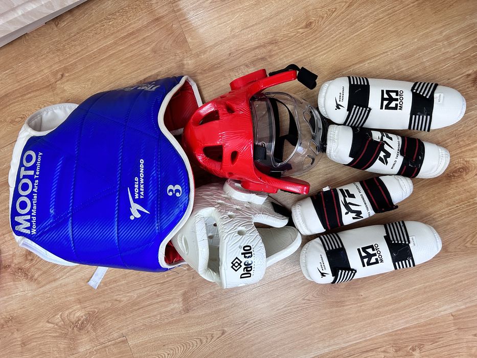 Протектор,щитки, шлем