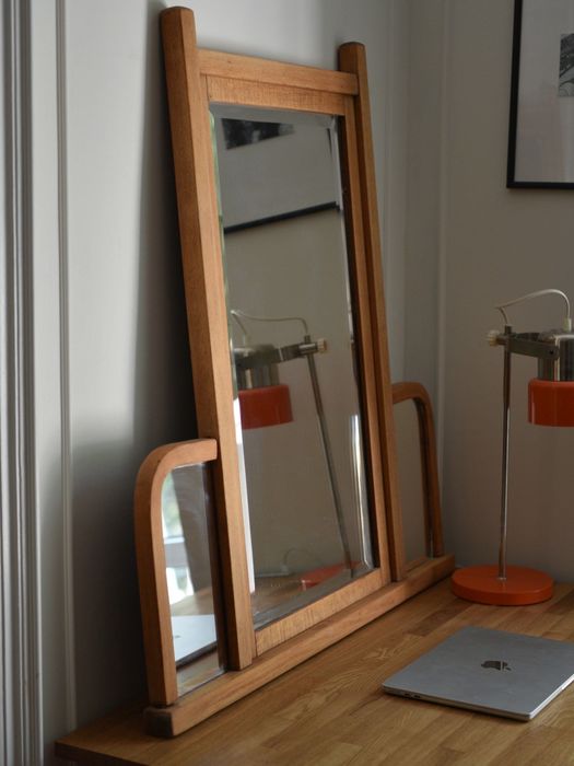Зеркало ссср и стулья IKEA
