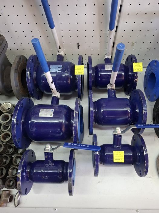 Задвижки шаровые приварные