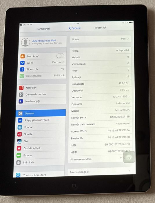 Vand Apple iPad 4 - gsm