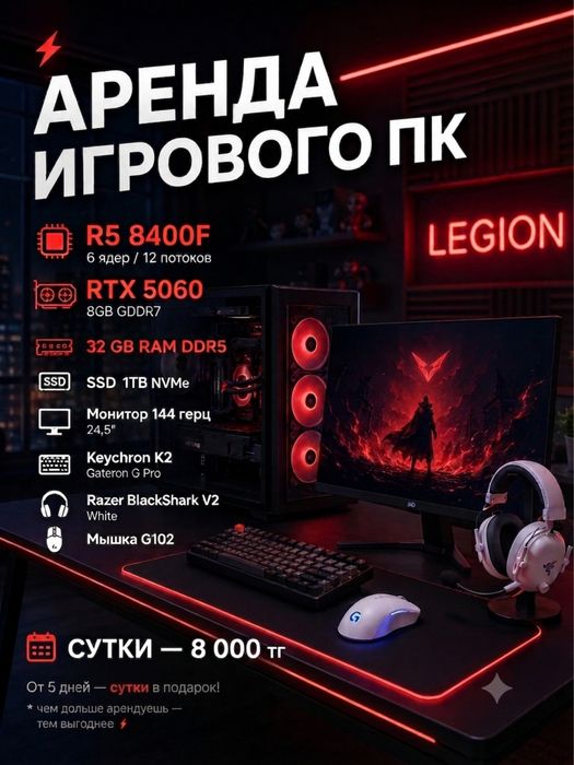 Аренда Пк 5060/R5 8400F