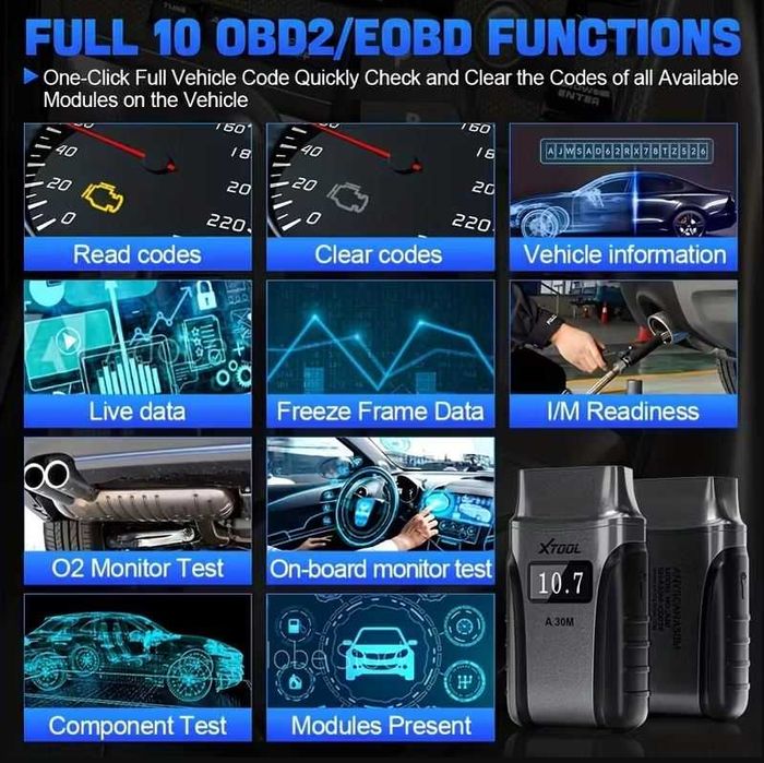 ПРОМО Автомобилна диагностика Xtool Anyscan