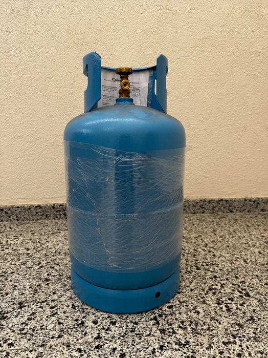 Бутилка за втечен газ пропан-бутан 27л нов