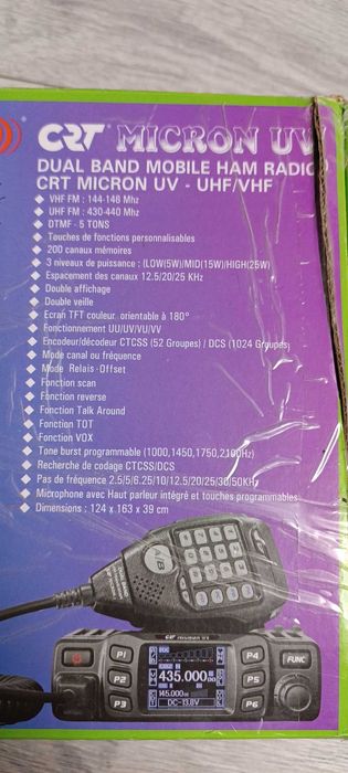 Statie radio emisie / receptie CRT Micron UV