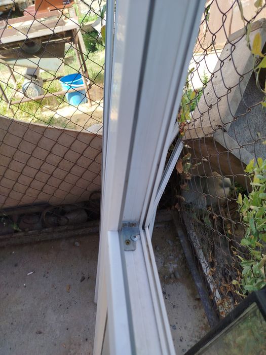 Окно стекла большое