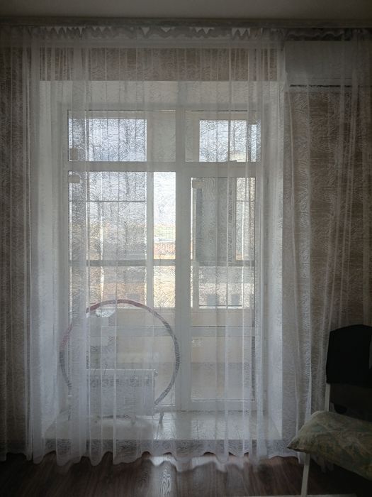 Продам белую тюль