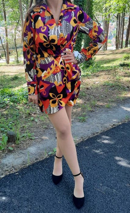 Дамска рокля тип прегърни ме