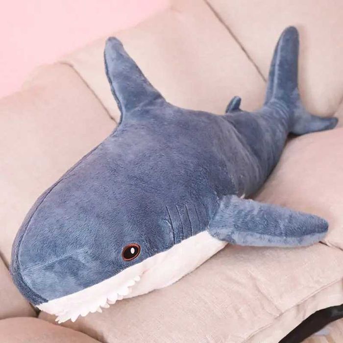 Плюшевая акула игрушка 60см