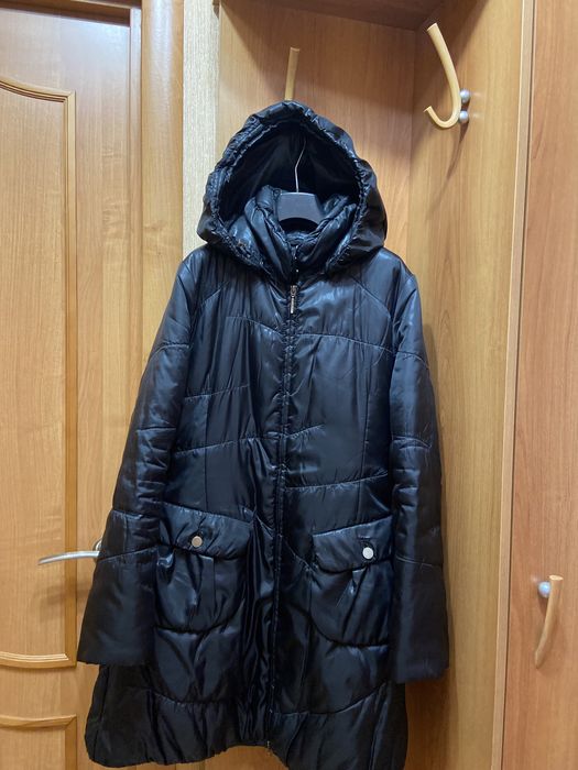 Пальто для осени с капюшоном