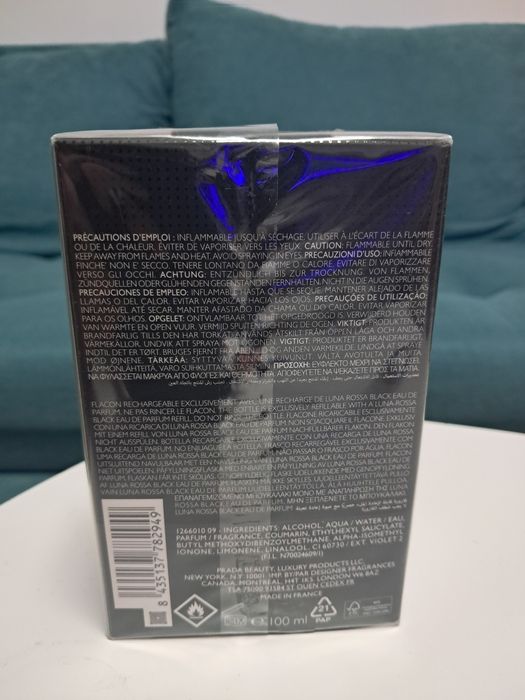 parfum prada luna rossa black eau de parfum 100 ml