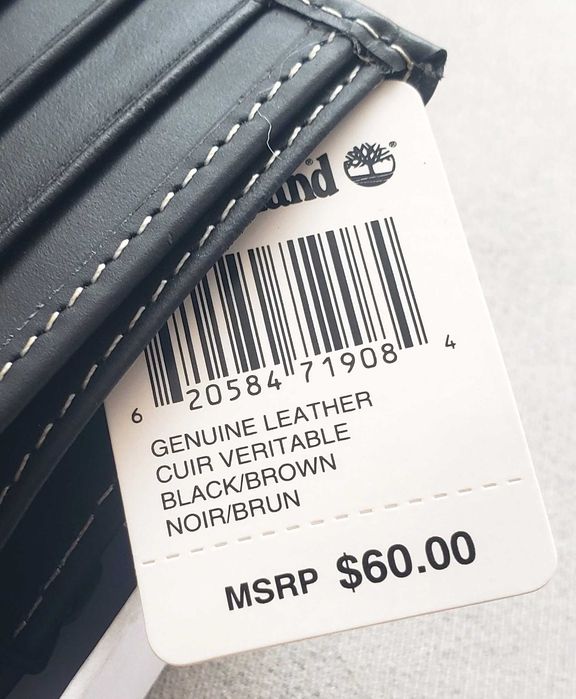 Нов, мъжки портфейл Timberland.