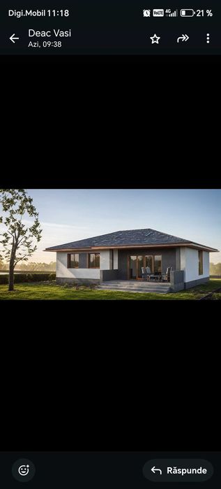 Casă individuală la cheie, 525mp teren