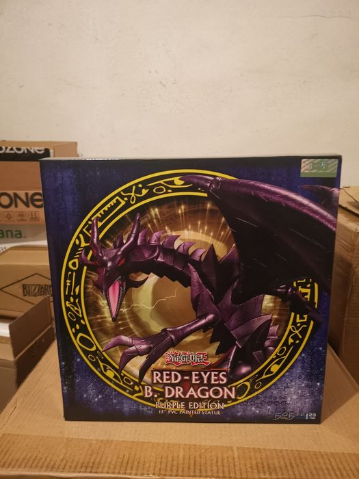 Yu-Gi-Oh Red Eyes Black Dragon статуя на First 4 Figures