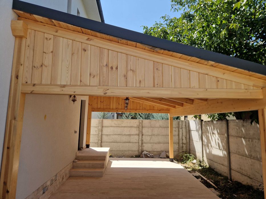 Terase din lemn si foisoare