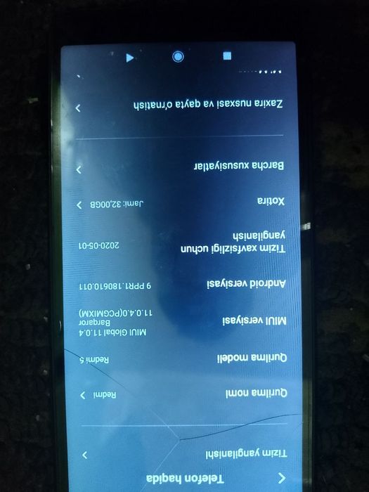 Redmi 6 3/32 ishlashi zõr