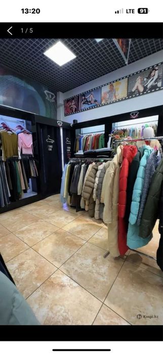 Торговое оборудование для одежды б/у