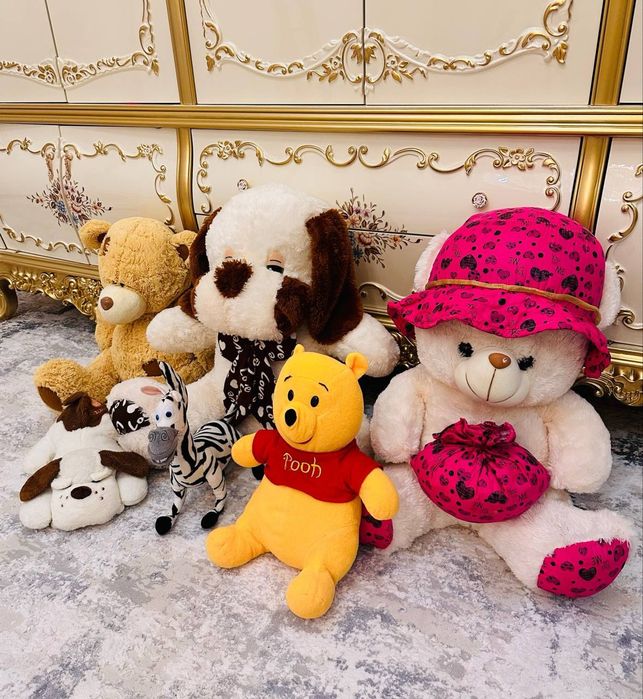 Мягкие игрушки,плюшевый, мишка,yumshoq oyinchoq, holati ideal