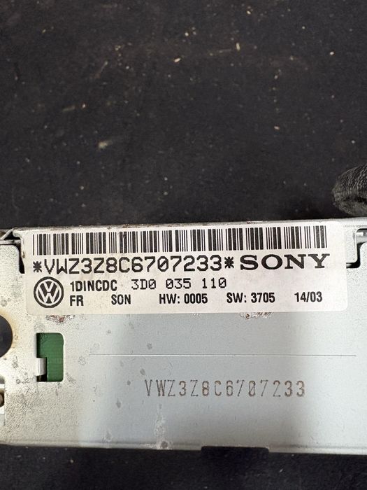 Vw Phaeton 2002 година CD Changer
