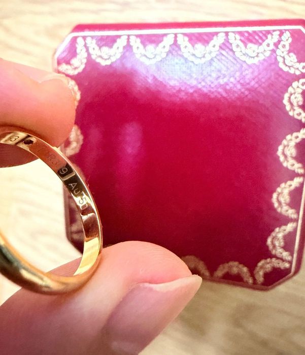 Кольцо Cartier 1895 с бриллиантом