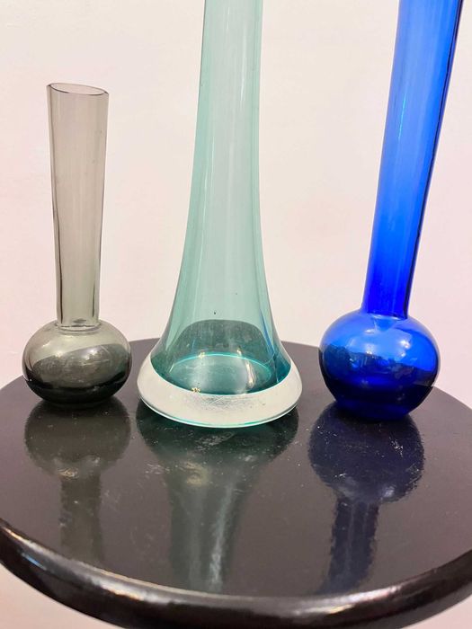 Set trei piese cristal MURANO Italia vechi bibelouri bibelou ieftine