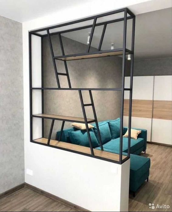 Стеллаж в стиле лофт на заказ, loft stelajlar