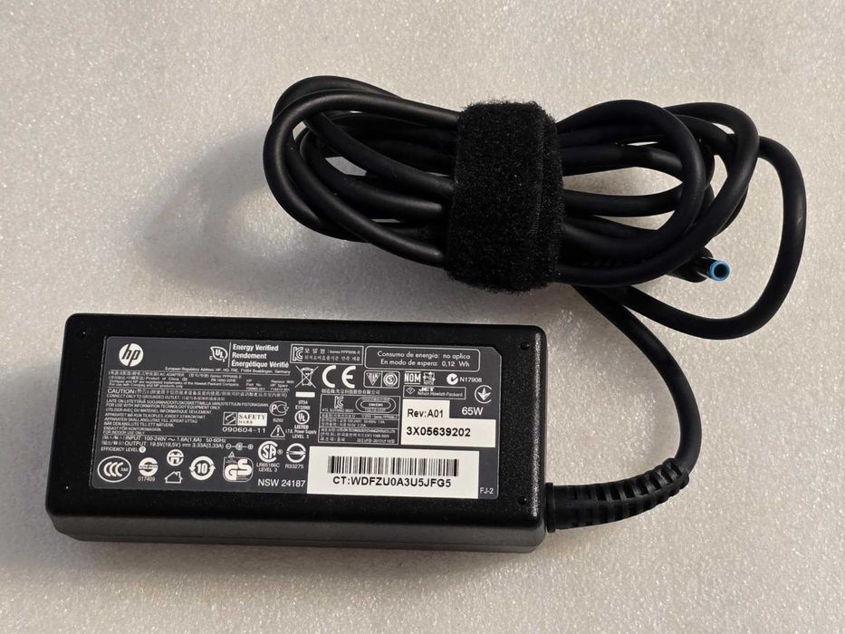 Incarcator laptop original HP 19.5V 3.33A 65W 3.0mm Blue PA-1650-32HE