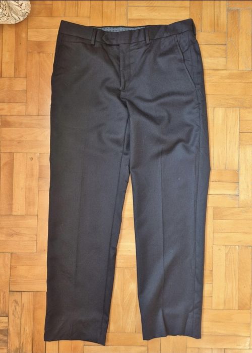 Pantaloni grosi lâna Angelico, City Time, Made in Italy, Bărbați - 48