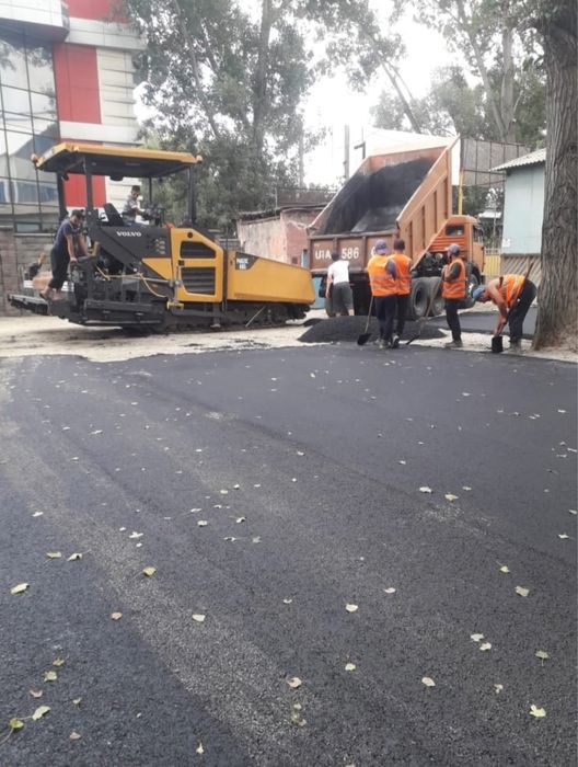 Асфальтирование / Укладка асфальта