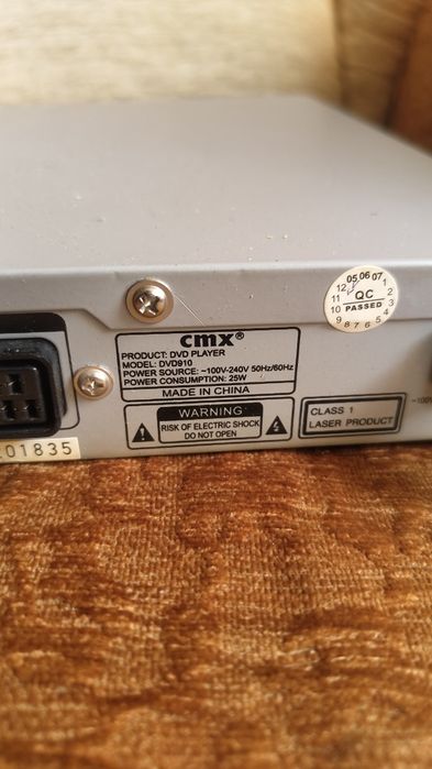 DVD Player cmx DVD910 fără telecomandă