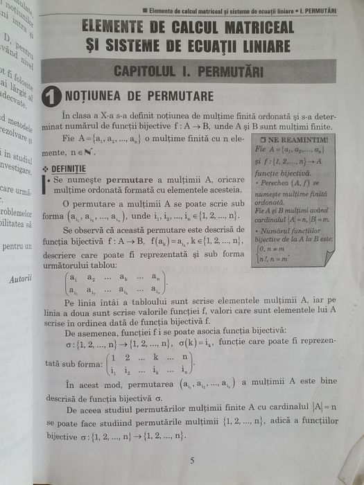 Manual matematica clasa a 11a