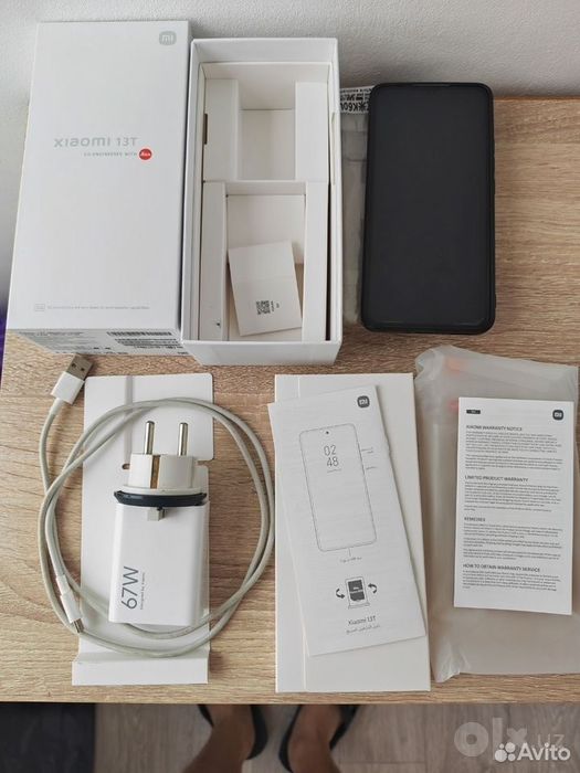 Xiaomi 13T 8+8 /256 сотилади полный комплект