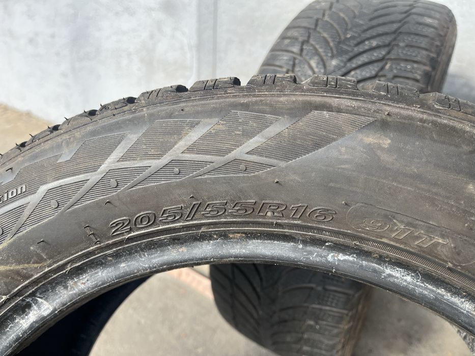 2 бр. зимни гуми 205/55/16 Nexen 6,5 mm DOT 1019