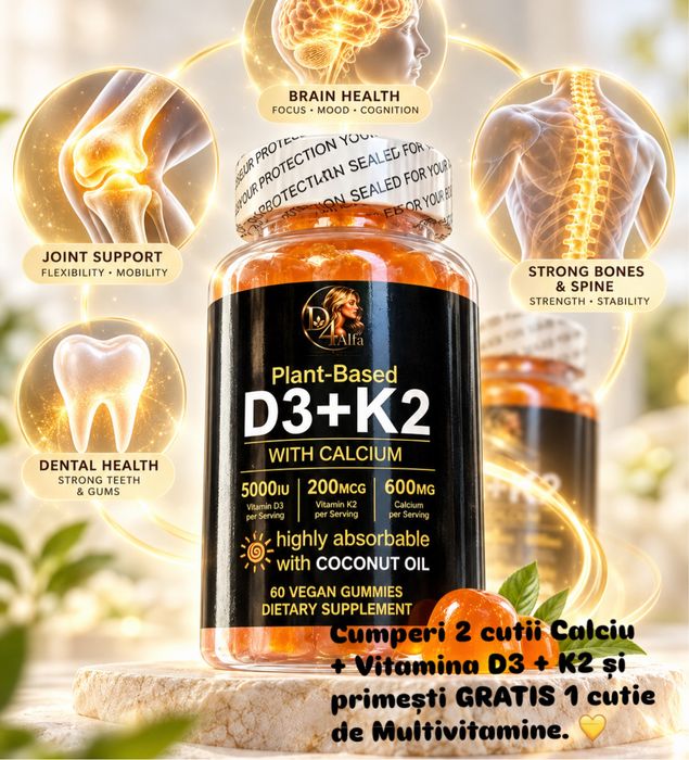 Calciu + Vitamina D3 + K2