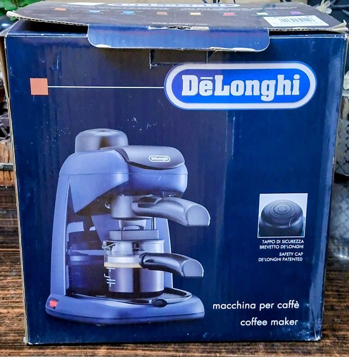 Espressor manual De'Longhi EC5, 800 W, 0.4 l, Negru