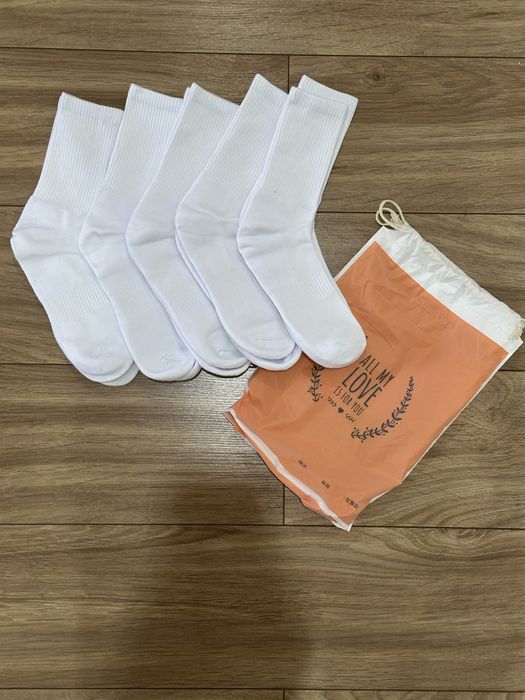 Носки nike оригинал и белые длиные носки