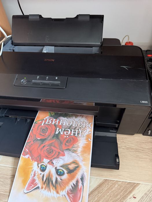 Цветной принтер Epson L1800