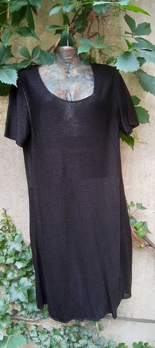 Rochie neagra L Benetton made in Italy