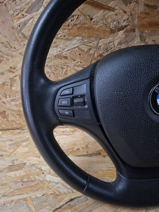 Volan Piele Complet cu Airbag și Comenzi BMW Seria 3 F30 F31 F34 Seria 1 F20 F21 Original