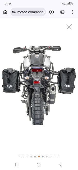 Set suporti și genți laterale Yamaha Tenere 700