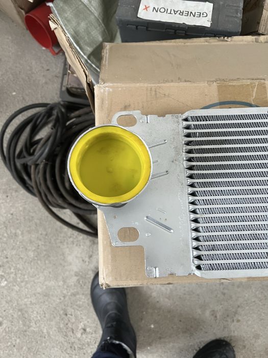 Радиатор интеркулера транспортер т5