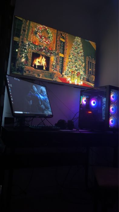 desktop PC gaming complet + periferice + monitor 240 hz