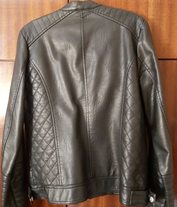 Дамско кожено яке LCW casual размер 40