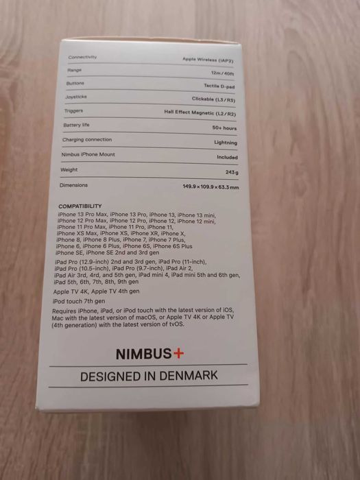 Безжичен гейминг ковтролел Nimbus+