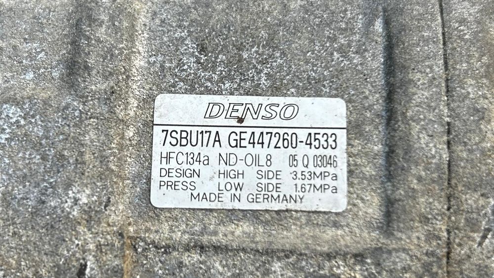 Compresor clima BMW f12 F13 f01 X6 X6 cod:denso22527010