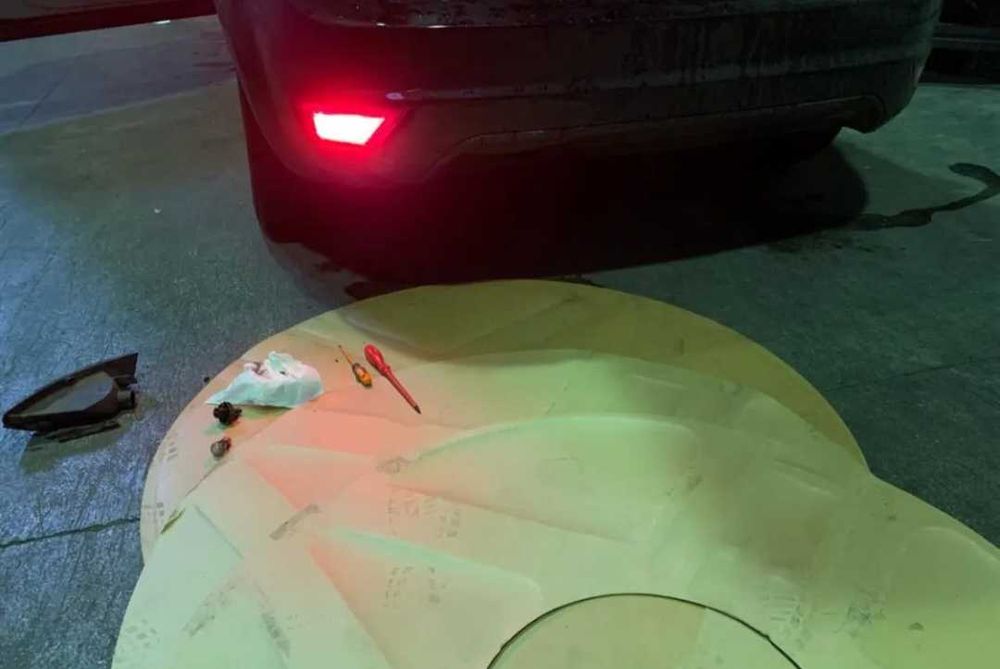 Рефлектор светлоотразител задната броня за Форд Фокус MK2 Ford Focus