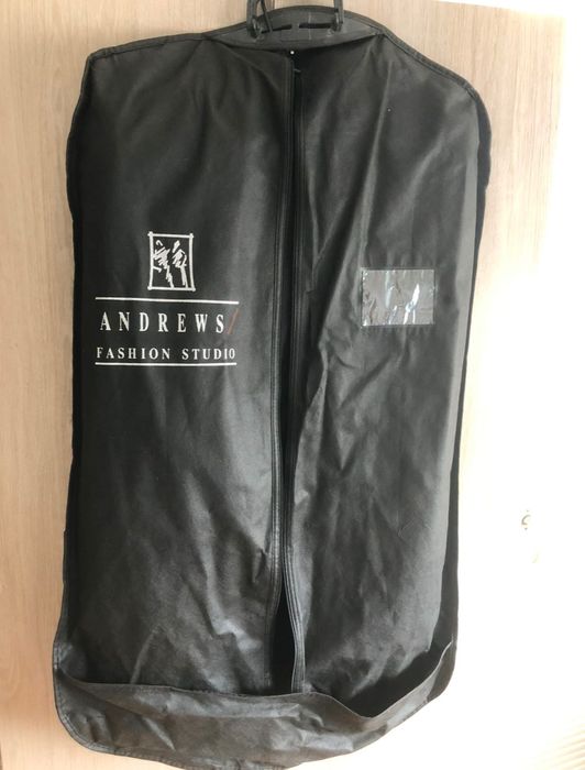 Мъжки черен костюм Andrews